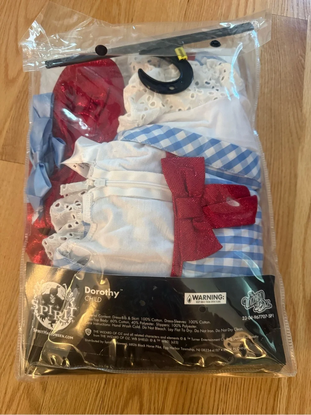 The Wizard of Oz Kids Dorothy Costume Child Medium 8-10